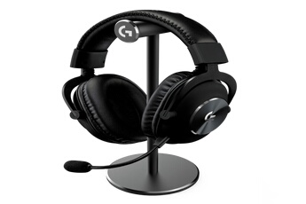 BUNDLE Logitech G PRO X Gaming Headset filaire noir + REPOSE CASQUE Bon état Logitech reconditionné disponible sur Darty