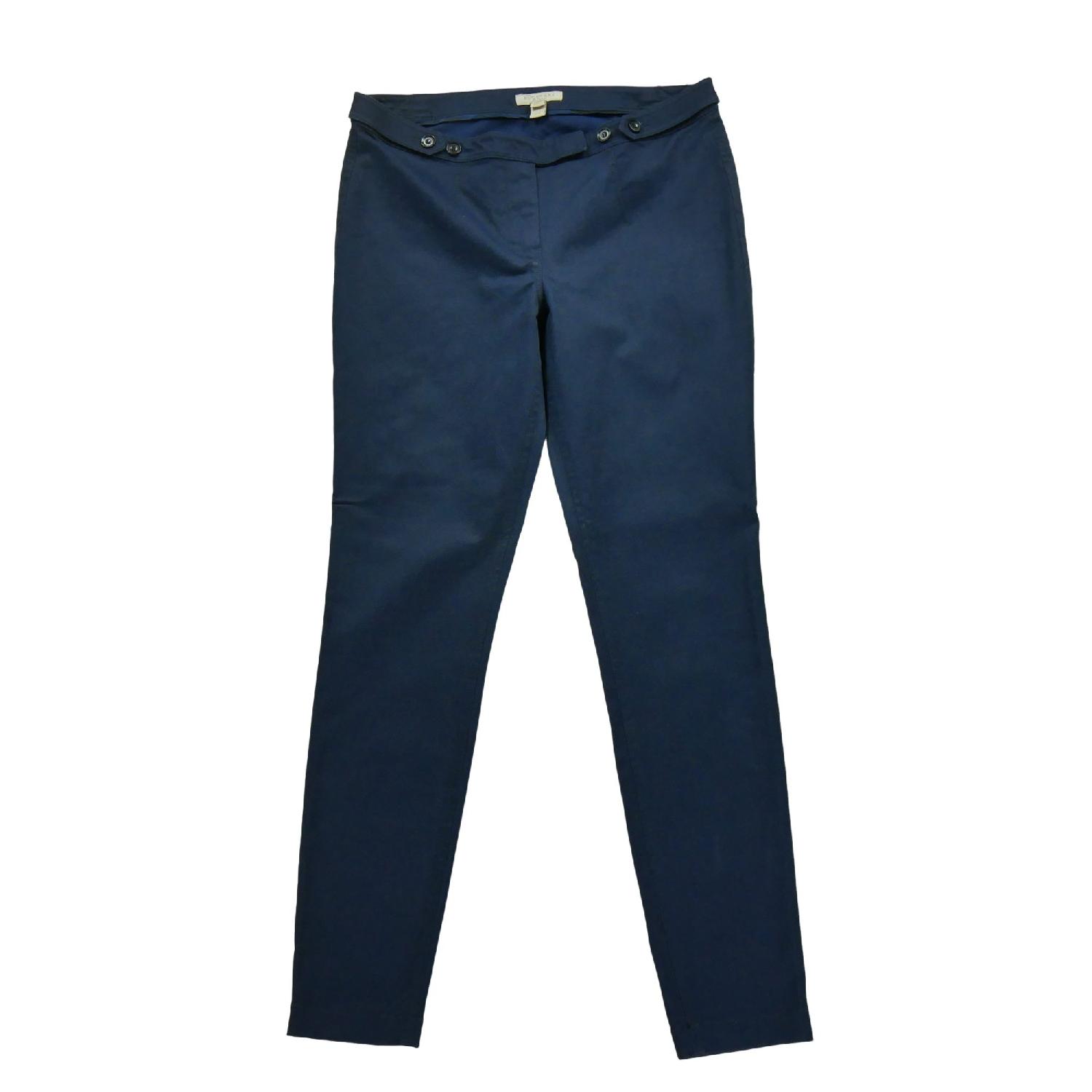 Burberry Pantalon Slim Taille W28/L32 Femme Marine Très bon état Burberry reconditionné disponible sur Sporteed