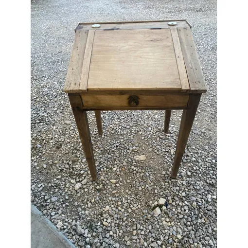 Bureau Écolier Ancien Avec 2 Encriers En Porcelaine occasion reconditionné disponible sur Rakuten
