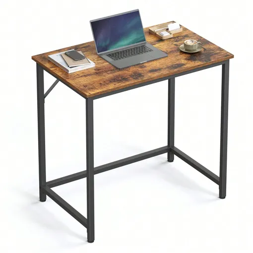 Bureau, pour bureau, Salon, Chambre, Assemblage Simple, Style Industriel, Marron Rustique et Noir Bon état reconditionné disponible sur Rakuten