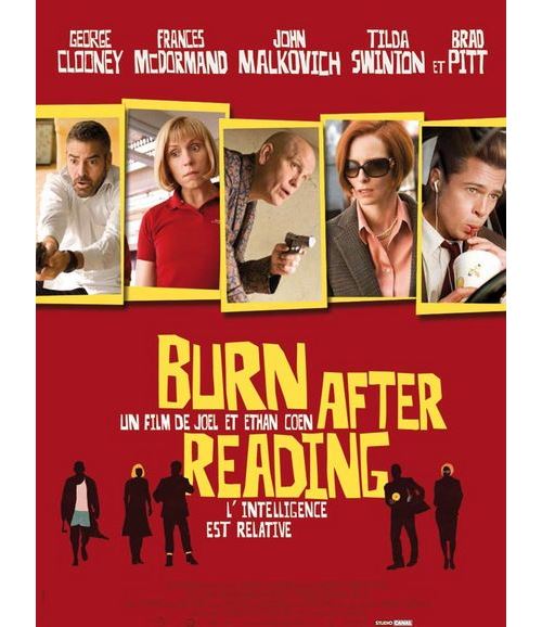 Burn After Reading AFFICHE CINEMA ORIGINALE État correct reconditionné disponible sur Fnac