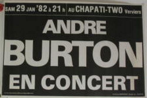BURTON André - 56x82 cm - AFFICHE / POSTER État correct N/A reconditionné disponible sur Fnac