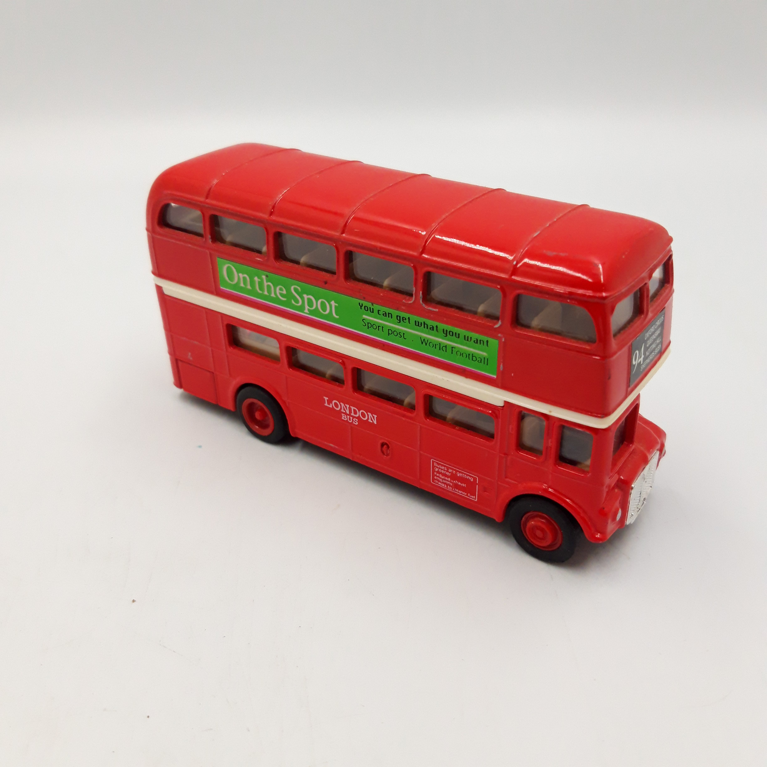 Voir photo 3 de Bus Miniature – Welly Bus de londre échelle 1/64 Bus Miniature – Welly Bus de londre échelle 1/64 Bon état reconditionné photo 3