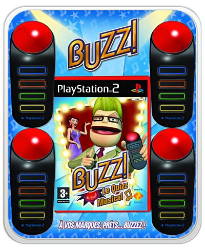 Buzz ! The Music Quizz et Buzzer État correct Sony reconditionné disponible sur Fnac