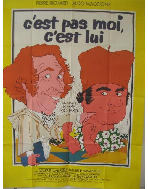 Acheter C'est pas moi, c'est lui AFFICHE CINEMA ORIGINALE État correct - 22,99 € C'est pas moi, c'est lui AFFICHE CINEMA ORIGINALE État correct N/A reconditionné disponible sur Fnac