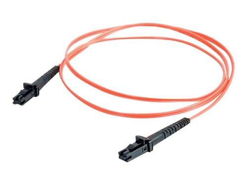 C2G 30m MTRJ-MTRJ 62.5/125 OM1 Duplex Multimode PVC Fiber Optic Cable - Orange - Cordon de raccordement - MT-RJ multi-mode (M) pour MT-RJ multi-mode (M) - 30 m - fibre optique - duplex - 62,5 / 125 microns - OM1 - moulé - orange État correct N/A reconditionné disponible sur Fnac
