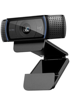 C920 HD, Appels et Enregistrements Vidéo Full HD 1080p, Gaming Stream, Deux Microphones Très bon état - 63,90 € C920 HD, Appels et Enregistrements Vidéo Full HD 1080p, Gaming Stream, Deux Microphones Très bon état reconditionné disponible sur Darty