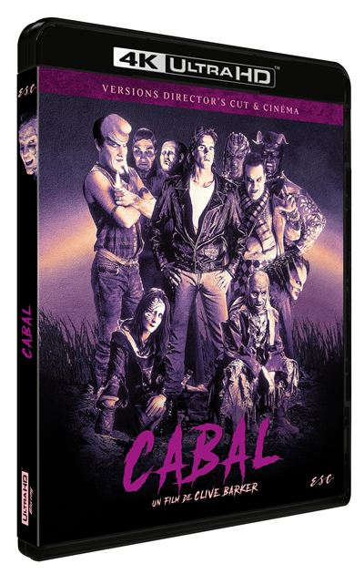 Cabal (Version Cinéma & Director's Cut) Blu-ray 4K Ultra HD État correct - 48,99 € Cabal (Version Cinéma & Director's Cut) Blu-ray 4K Ultra HD État correct reconditionné disponible sur Fnac
