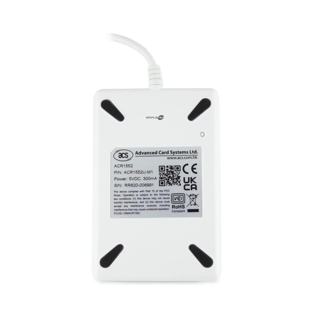 Voir photo 5 de Câble Acs Smart Card Reader ACR1552U-M1 | Dero Câble Acs Smart Card Reader ACR1552U-M1 Reconditionné reconditionné photo 5 | Dero