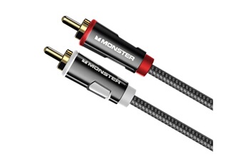 CABLE AUDIO INTERCONNEXION 2RCA M/M 1,50M Bon état Monster Cable reconditionné disponible sur Darty