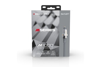 Câble audio numérique Monster Home Audio 3M Silver Bon état Monster Cable reconditionné disponible sur Darty