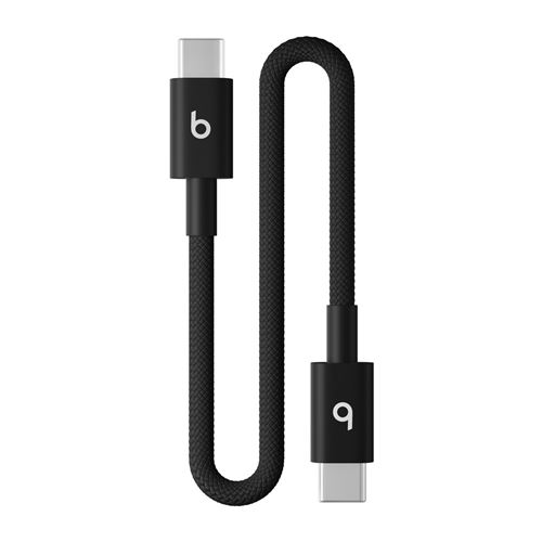 Câble Beats USB-C vers USB-C 20 cm Noir pour iPhone État correct Beats reconditionné disponible sur Fnac