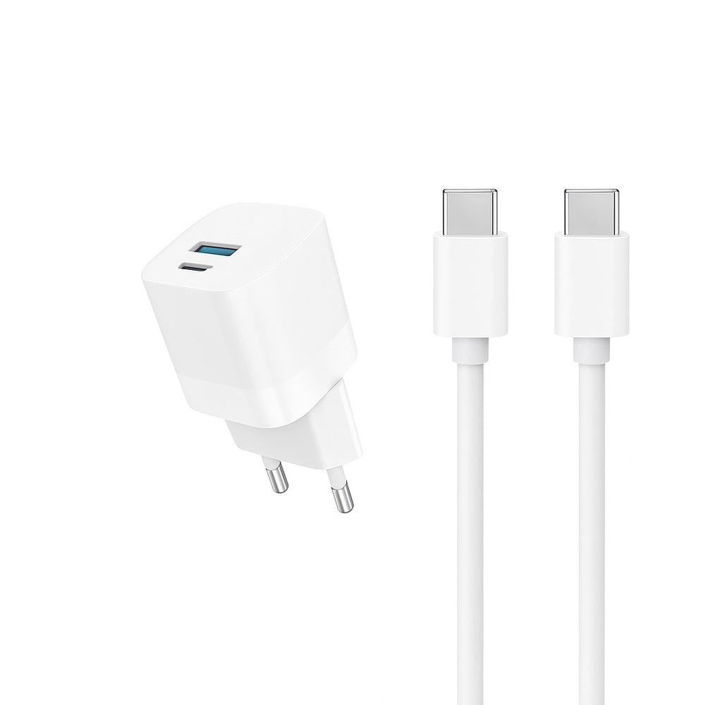 Acheter Câble et Prise Murale (USB-C + USB-C) 20W - WTK Reconditionné - 29,90 € Câble et Prise Murale (USB-C + USB-C) 20W - WTK Reconditionné N/A reconditionné disponible sur Backmarket