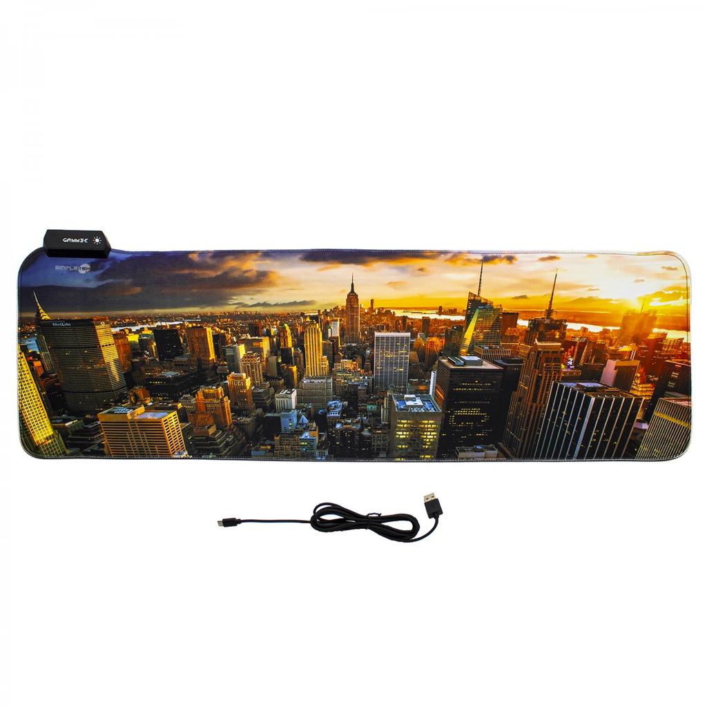 Câble Gammec Tappetino da scrivania LED RGB 80x30 cm Skyline NYC Reconditionné - 50,00 € Câble Gammec Tappetino da scrivania LED RGB 80x30 cm Skyline NYC Reconditionné N/A reconditionné disponible sur Backmarket | Dero