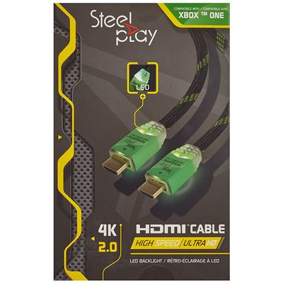 Cable Hdmi Steelplay 4k 2.0 2m High Speed Ultra Hd Led (xbox One/xbox 360) État correct N/A reconditionné disponible sur Fnac