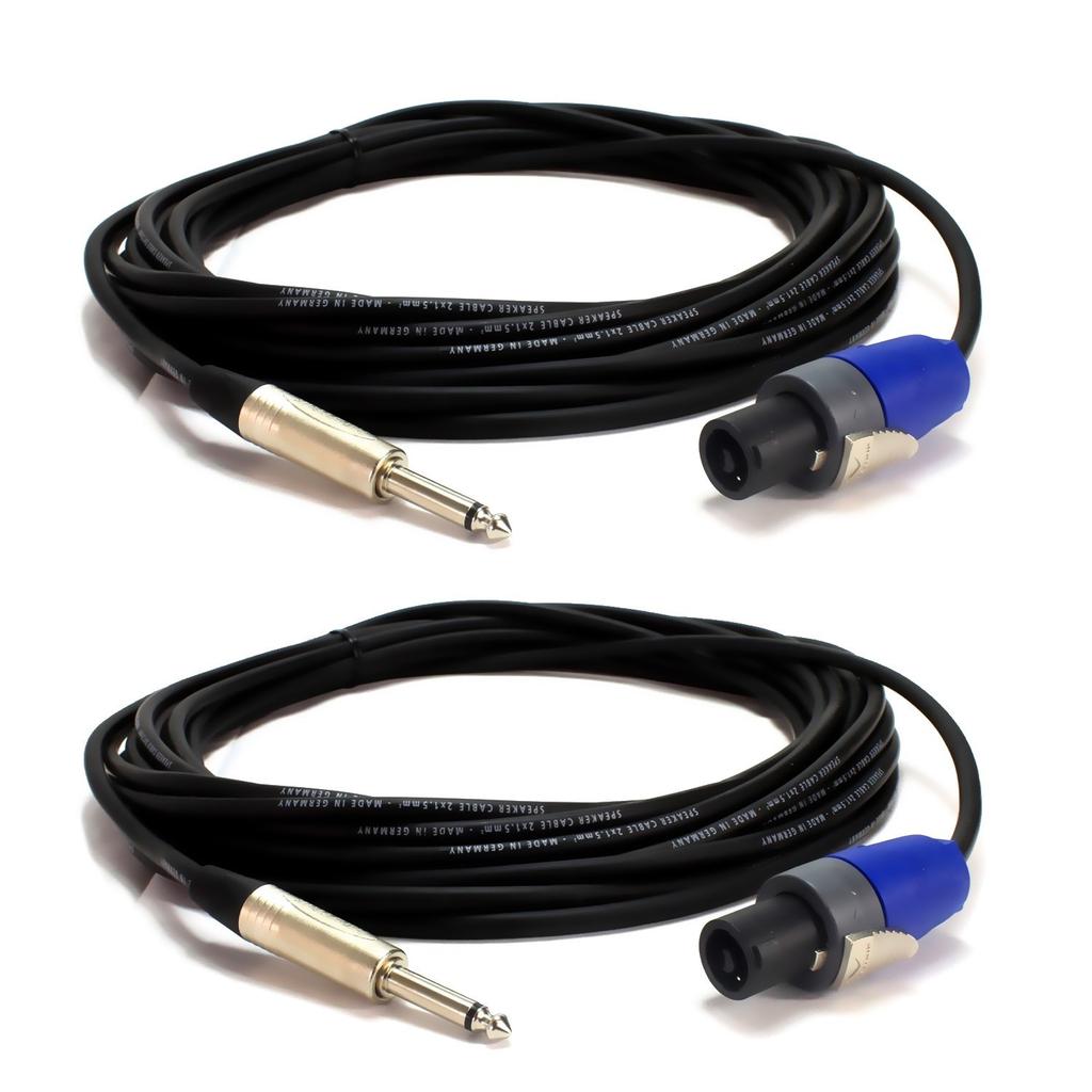 Câble Lot de 2 Câbles MR Entertainer - Jack 6,35mm / Speakon mâle 10 m pour enceintes Reconditionné - 49,99 € Câble Lot de 2 Câbles MR Entertainer - Jack 6,35mm / Speakon mâle 10 m pour enceintes Reconditionné N/A reconditionné disponible sur Backmarket | Dero