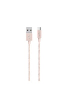 Acheter Câble Premium Micro-USB Rose Gold Bon état - 15,99 € Câble Premium Micro-USB Rose Gold Bon état Belkin reconditionné disponible sur Darty