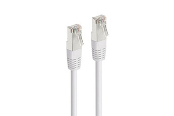 CABLE RJ45 CAT6 DROIT 5M BLANC Bon état N/A reconditionné disponible sur Darty