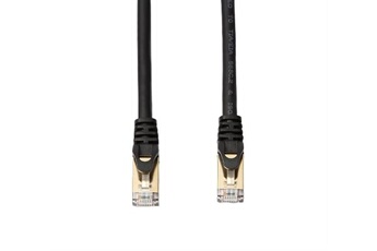 CABLE RJ45 DROIT CAT8 S/STP 5M NOIR Bon état N/A reconditionné disponible sur Darty