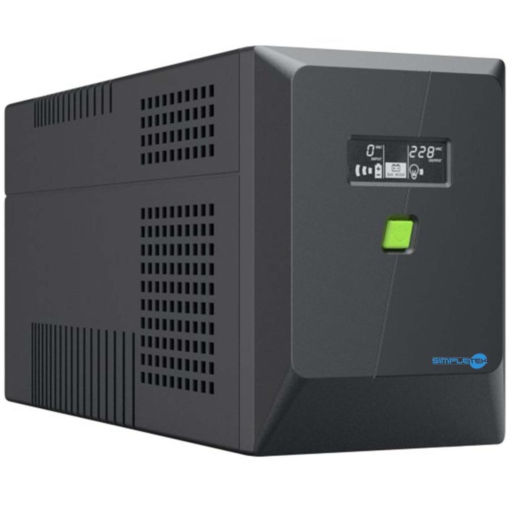 Voir photo 2 de Câble Simpletek UPS 900W 1500VA | Dero Câble Simpletek UPS 900W 1500VA Reconditionné N/A reconditionné photo 2 | Dero
