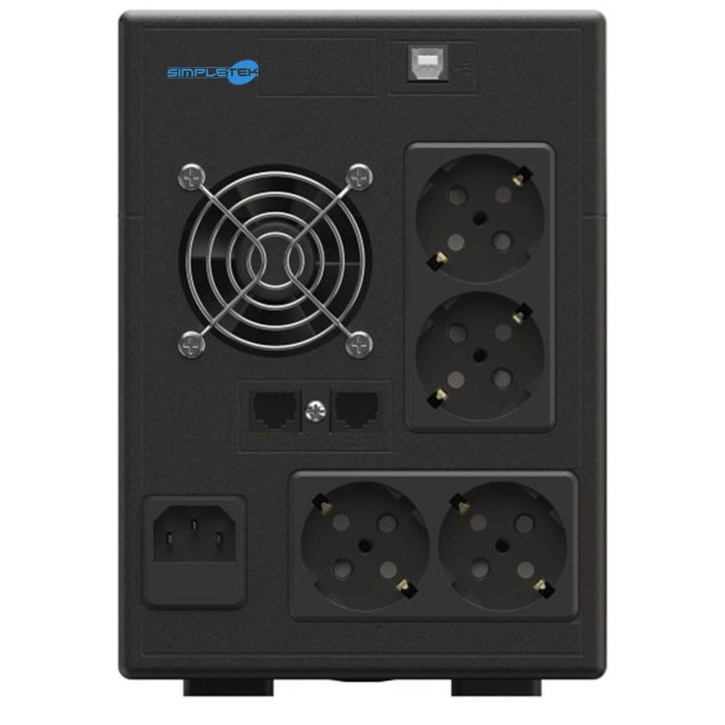 Câble Simpletek UPS 900W 1500VA Reconditionné N/A reconditionné photo 4 | Dero