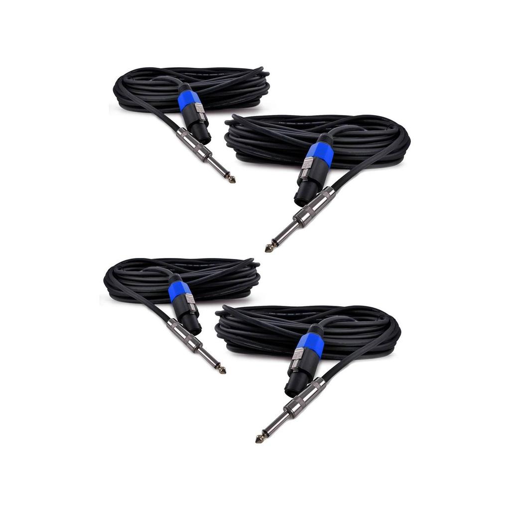 Câble Soundlab Lot de 4 Câbles Jack 6,35mm / Speakon mâle 10 m pour enceintes Reconditionné - 79,99 € Câble Soundlab Lot de 4 Câbles Jack 6,35mm / Speakon mâle 10 m pour enceintes Reconditionné Soundlab reconditionné disponible sur Backmarket