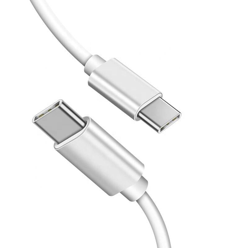 Câble (USB-C à USB-C) - 1m blanc Parfait état reconditionné disponible sur Refurbed | Dero