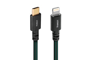 CABLE USB LIGHTNING / USB-C FOREST 1.5M État correct AudioQuest reconditionné disponible sur Darty