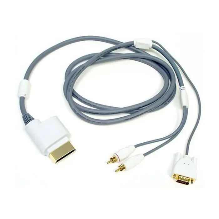 Cable VGA XBOX 360 - Connectez votre console sur votre TV ou écran dordinateur Reconditionné - 12,00 € Cable VGA XBOX 360 - Connectez votre console sur votre TV ou écran dordinateur Reconditionné Under Control reconditionné disponible sur Cdiscount Seconde Vie | Dero