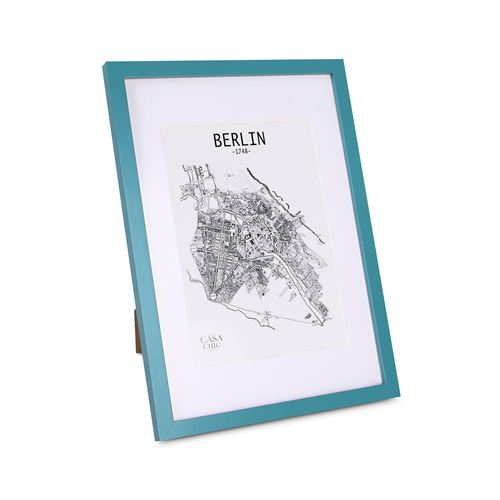 Cadre photo - Blumfeldt Casa chic Finsbury - rectangulaire DIN A3 - plexiglas - Turquoise État correct N/A reconditionné disponible sur Fnac