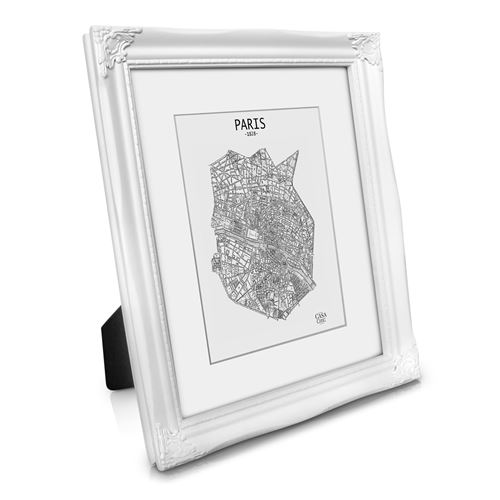 Cadre photo - Regent Casa Chic by Blumfeldt - 25 x 20 cm - verre rococo - Blanc État correct reconditionné disponible sur Fnac