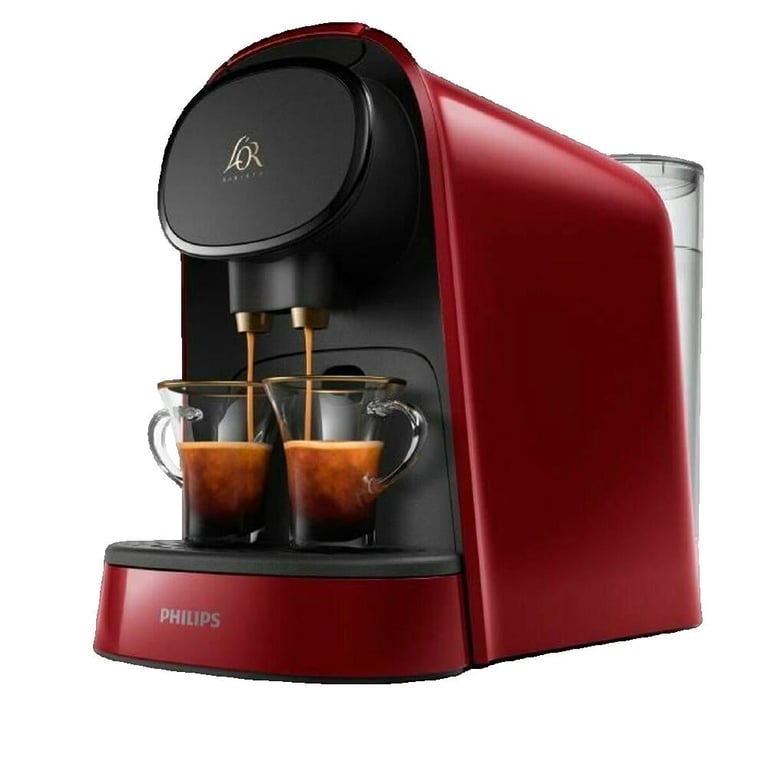 Cafetière à capsules Philips L'Or Barista LM8012/51 2 expressos Rouge - Excellent état Parfait état reconditionné disponible sur Pixmania