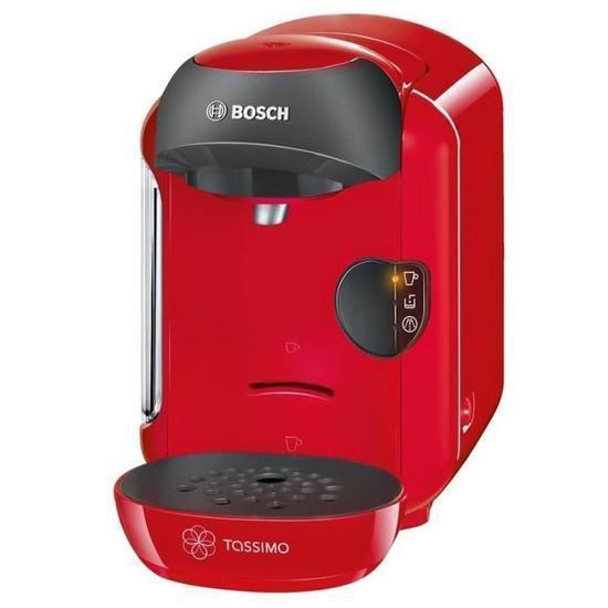 Cafetière à dosette Compatible Tassimo Bosch TAS1253 L - Rouge Reconditionné - 49,00 € Cafetière à dosette Compatible Tassimo Bosch TAS1253 L - Rouge Reconditionné Bosch reconditionné disponible sur Backmarket
