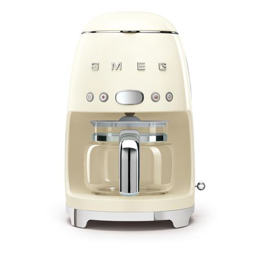 Cafetière à filtre Smeg DCF02CREU 1050 W Crème État correct - 111,99 € Cafetière à filtre Smeg DCF02CREU 1050 W Crème État correct reconditionné disponible sur Fnac