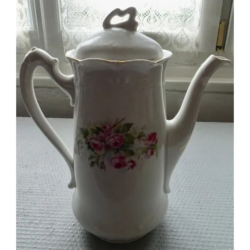Cafetière Ancienne Faïence, Décor Floral Bon état reconditionné disponible sur Rakuten