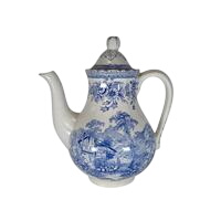 Cafetière ancienne faïence Luneville bleu décor floral vintage maison de campagne Très bon état - 20,00 € Cafetière ancienne faïence Luneville bleu décor floral vintage maison de campagne Très bon état reconditionné disponible sur Label Emmaüs
