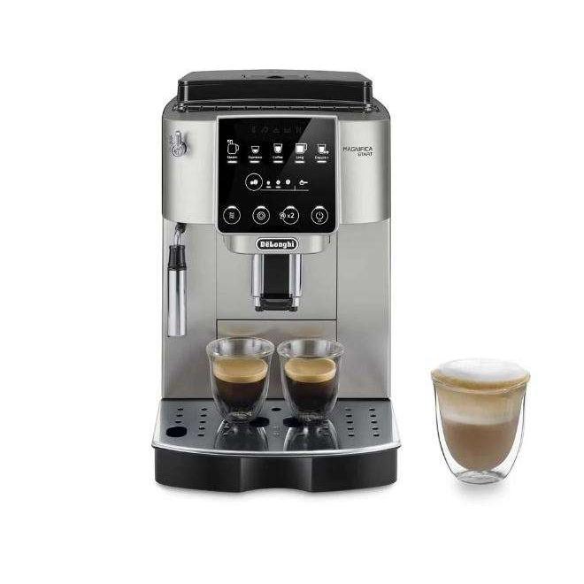 Cafetière avec broyeur Compatible Nespresso De'Longhi Magnifica Start FEB 2231.SB L - Gris Reconditionné - 320,00 € Cafetière avec broyeur Compatible Nespresso De'Longhi Magnifica Start FEB 2231.SB L - Gris Reconditionné De'Longhi reconditionné disponible sur Backmarket
