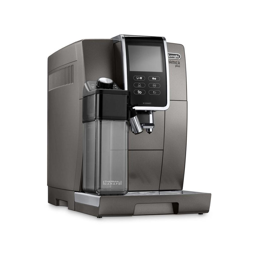 Cafetière avec broyeur Delonghi Dinamica FEB3795.T 1,8000L - Noir/Gris Reconditionné - 699,00 € Cafetière avec broyeur Delonghi Dinamica FEB3795.T 1,8000L - Noir/Gris Reconditionné De'Longhi reconditionné disponible sur Backmarket