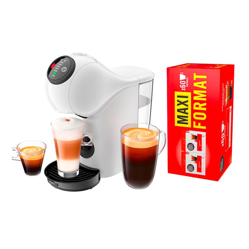 Cafetière Dolce Gusto Krups Yy5346fd Genio S + 60 Capsules Bon état - 59,98 € Cafetière Dolce Gusto Krups Yy5346fd Genio S + 60 Capsules Bon état reconditionné disponible sur Electro Depot