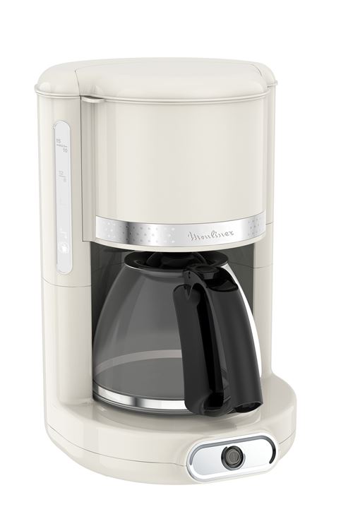 Cafetière électrique Moulinex Soleil Ivoire FG381A10 1,25L Blanc Reconditionnée État correct Moulinex reconditionné disponible sur Fnac