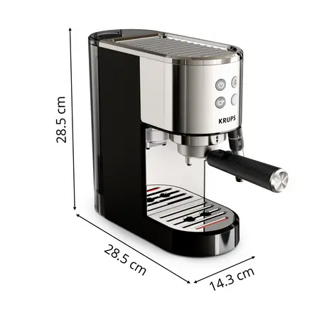 Voir photo 3 de Cafetière expresso Krups XP444C10R Cafetière expresso Krups XP444C10R Très bon état reconditionné photo 3