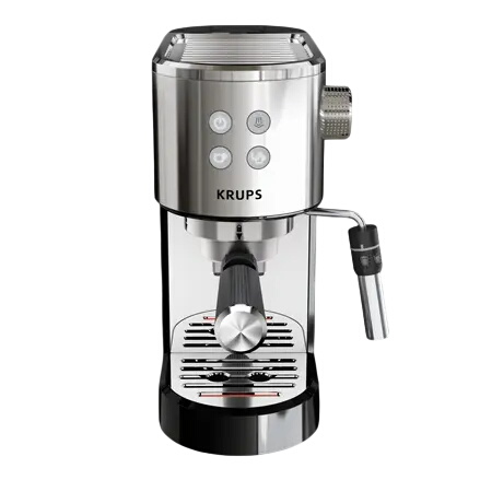 Acheter Cafetière expresso Krups XP444C10R Très bon état - 140,00 € Cafetière expresso Krups XP444C10R Très bon état reconditionné disponible sur Label Emmaüs