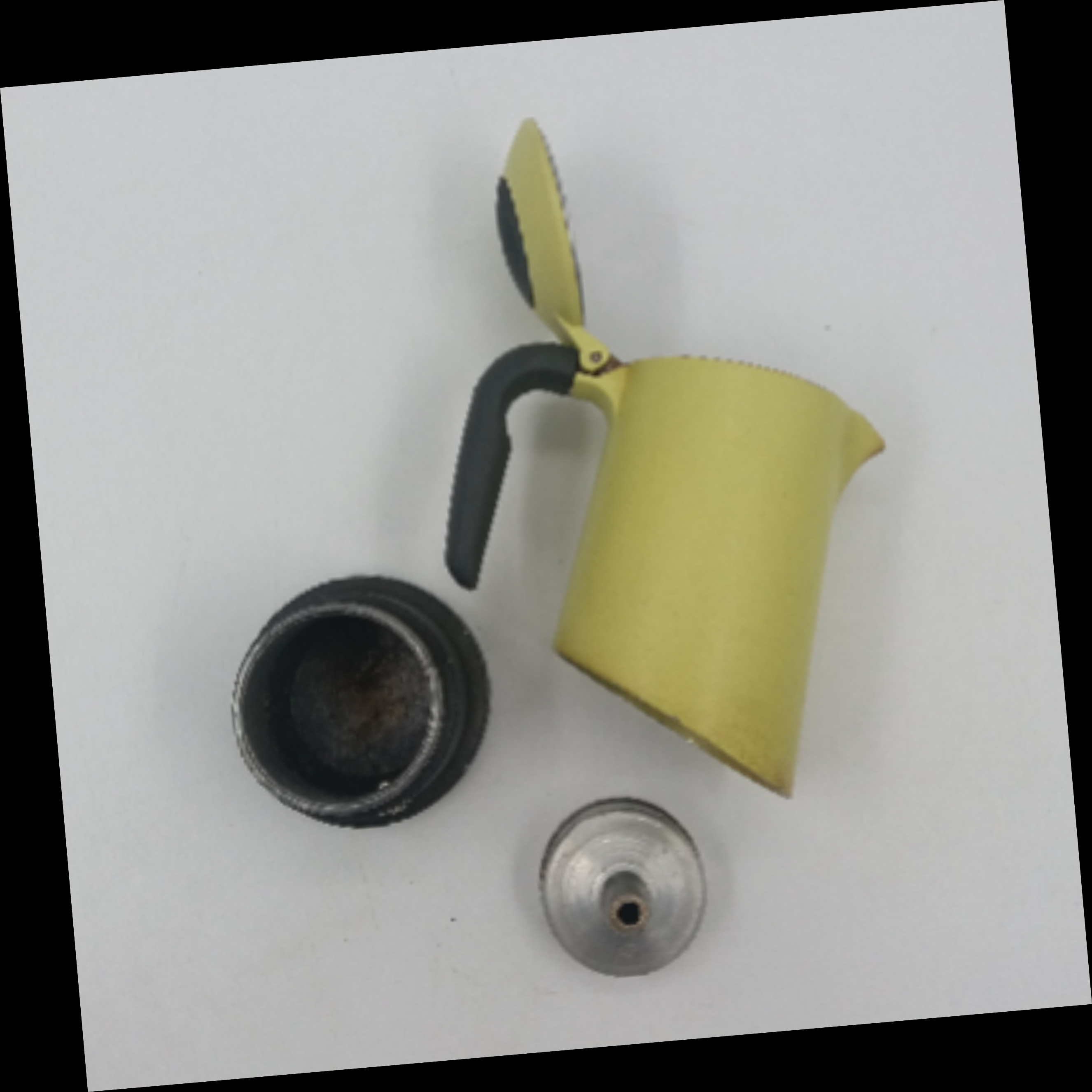 Voir photo 7 de Cafetière expresso ou pot à moka. Jaune... Vintage 90’. Freddi Casalinghi Design. Cafetière expresso ou pot à moka. Jaune... Vintage 90’. Freddi Casalinghi Design. Bon état reconditionné photo 7