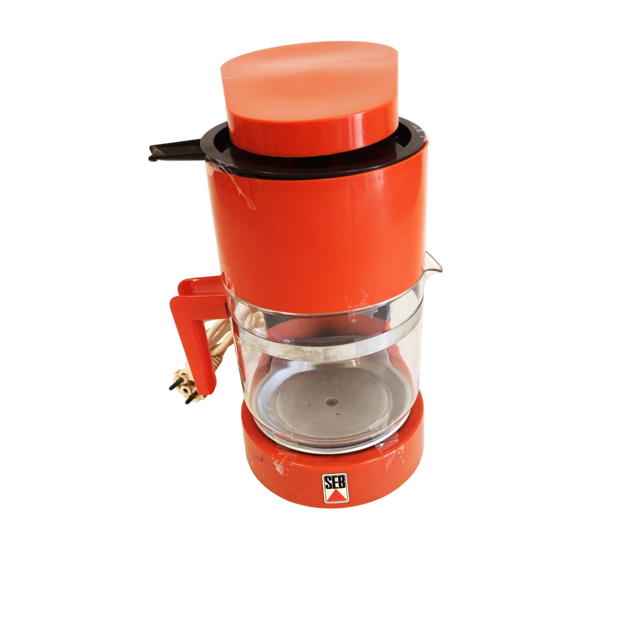 Cafetière filtre électrique SEB Filtre 10.15 T Orange vintage Année 1978 Très bon état - 39,00 € Cafetière filtre électrique SEB Filtre 10.15 T Orange vintage Année 1978 Très bon état reconditionné disponible sur Label Emmaüs