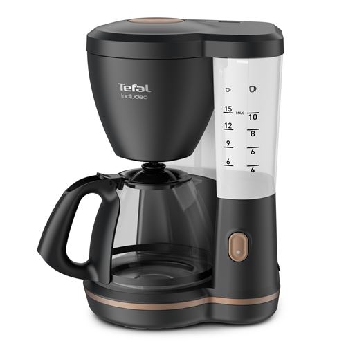 Cafetière filtre Tefal Includeo CM533811 1000 W Noir État correct - 20,99 € Cafetière filtre Tefal Includeo CM533811 1000 W Noir État correct Tefal reconditionné disponible sur Fnac | Dero