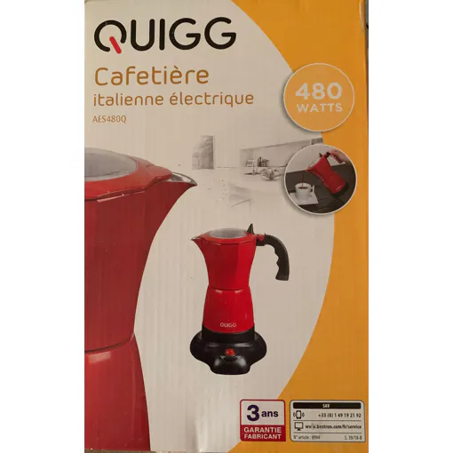 Cafetière Italienne Electrique Bon état reconditionné disponible sur Rakuten
