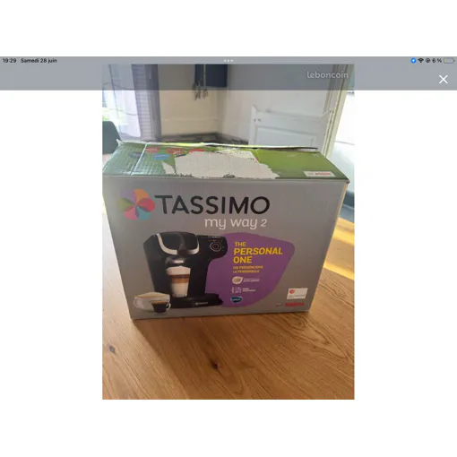 Cafetière Tassimo Bon état reconditionné disponible sur Rakuten