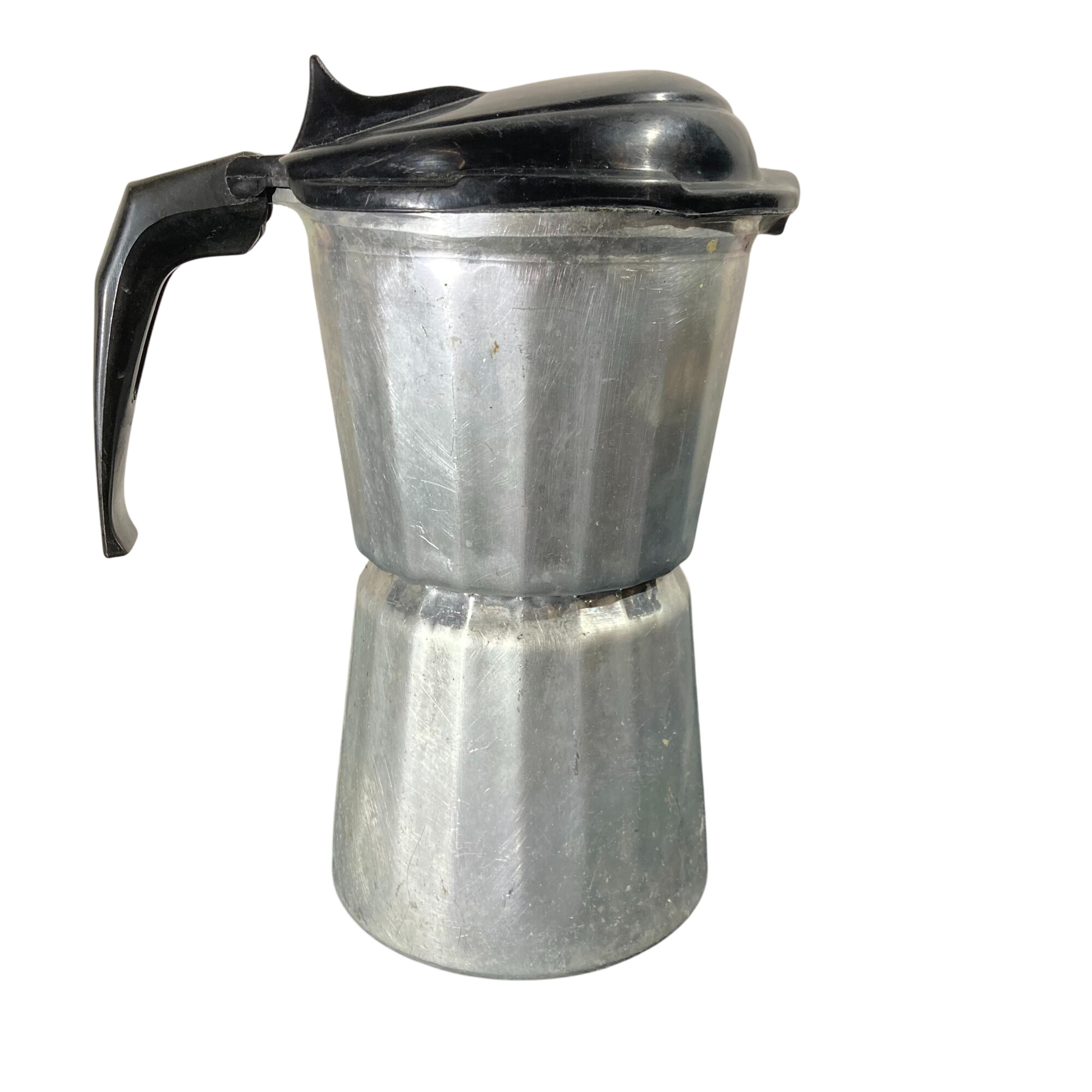 Cafetière Vintage SEB Express – Aluminium & Bakélite – Années 60/70 Bon état - 12,00 € Cafetière Vintage SEB Express – Aluminium & Bakélite – Années 60/70 Bon état reconditionné disponible sur Label Emmaüs