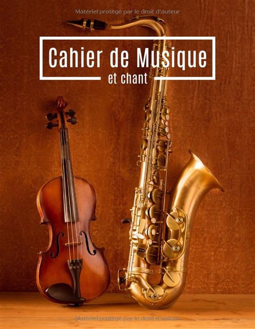 Cahier de Musique et Chant Narratik Grand Format - Pages Seyes et 12 portées alternées État correct N/A reconditionné disponible sur Fnac
