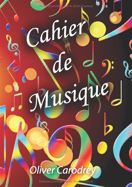 Acheter Cahier de musique Narratik A4 108 pages 12 portées couverture funky État correct - 23,99 € Cahier de musique Narratik A4 108 pages 12 portées couverture funky État correct N/A reconditionné disponible sur Fnac